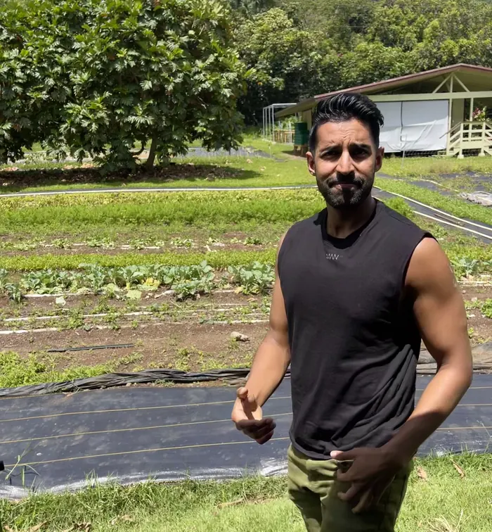 Planting day in Hawaii