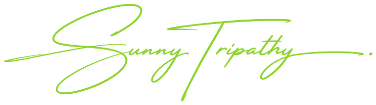 Sunny Tripathy — signature